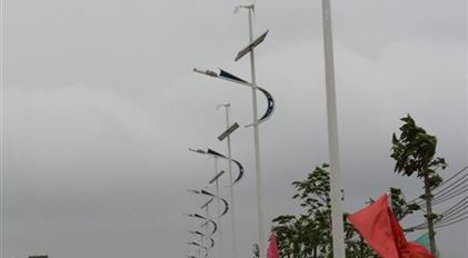 北海市生態園太陽能路燈